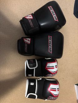 Revgear, Rev Gear, XL MMA gloves and 16 oz boxing gloves