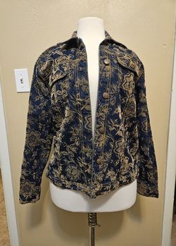 Womens BILL BLASS Denim Jacket