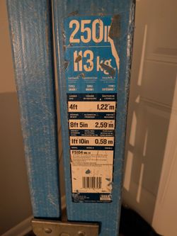 4ft warrner ladder fiberglass