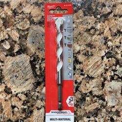 Milwaukee 1/2” Carbide Multi-material Drill But