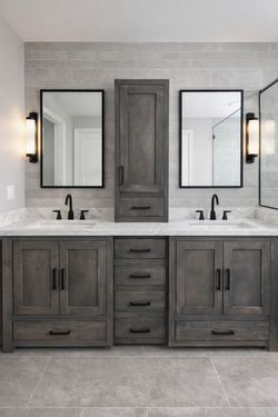 handmade bathroom vanity's