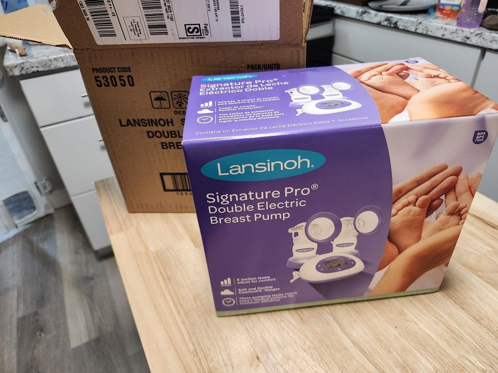 Lansinoh Double Electric Breast Pump (New In Box)