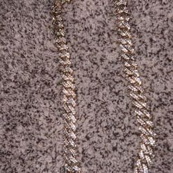 Gold Cuban Link Chain 18 Inch 