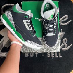 Jordan 3 Pine Green 