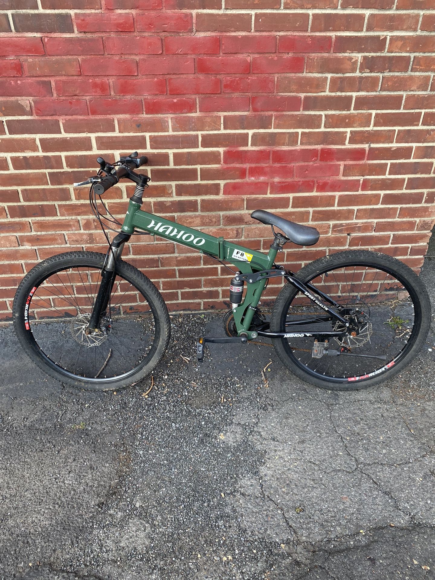 Hahoo F8 Go Beyond Folding Mountain Bike
