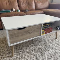 Coffee Table - With Storage - Great Condition