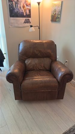Large Leather Recliner