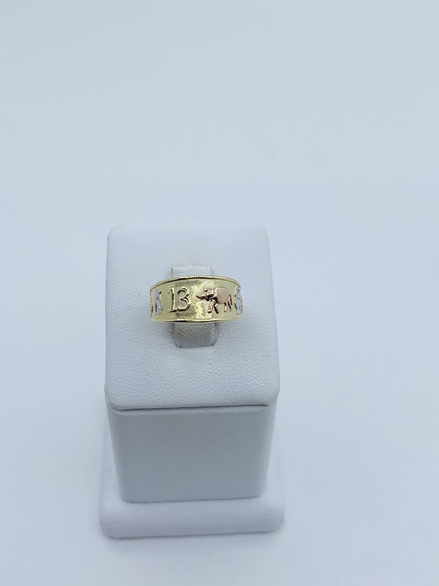 ❤️ 10k solid gold ring lucky Women’s ❤️ Size 6.5 ❤️ Anillo de La Suerte En oro tamaño 6.5
