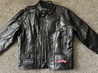 Men’s Leather Biker Jacket 