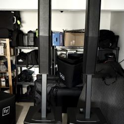 EV Evolve 70 Column Array Speakers Pair Covers Included New, LOCAL PICK UP ONLY 