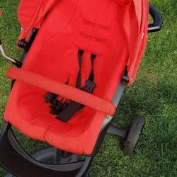 Red Stokke Stroller