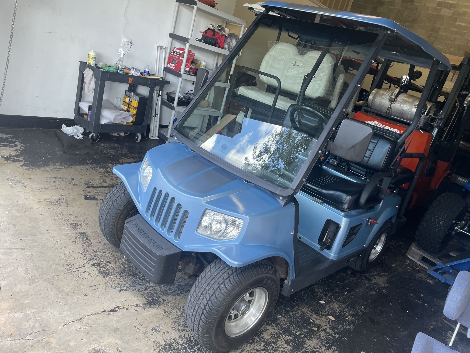 2010 Tomberlin Emerge 4 Seater Golf Cart 