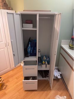 Steel storage cabinet-New lower price for this weekend