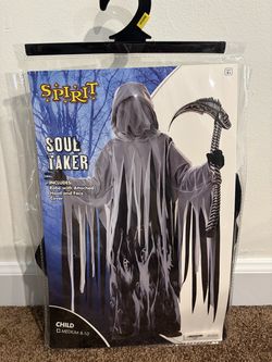 Halloween Costume – Spirit Halloween Soul Taker (Child Medium)
