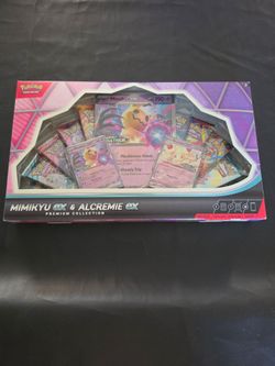 Mimikyu ex & Alcremie ex Box