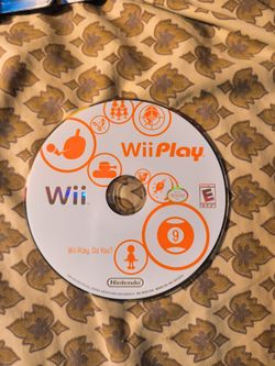Nintendo Wii Play game......$5