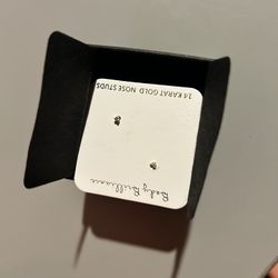 Gold Nose Studs For Sale 