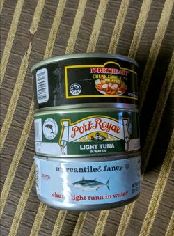 Tuna cans (3 for $1)