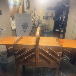 Vintage Sewing Box