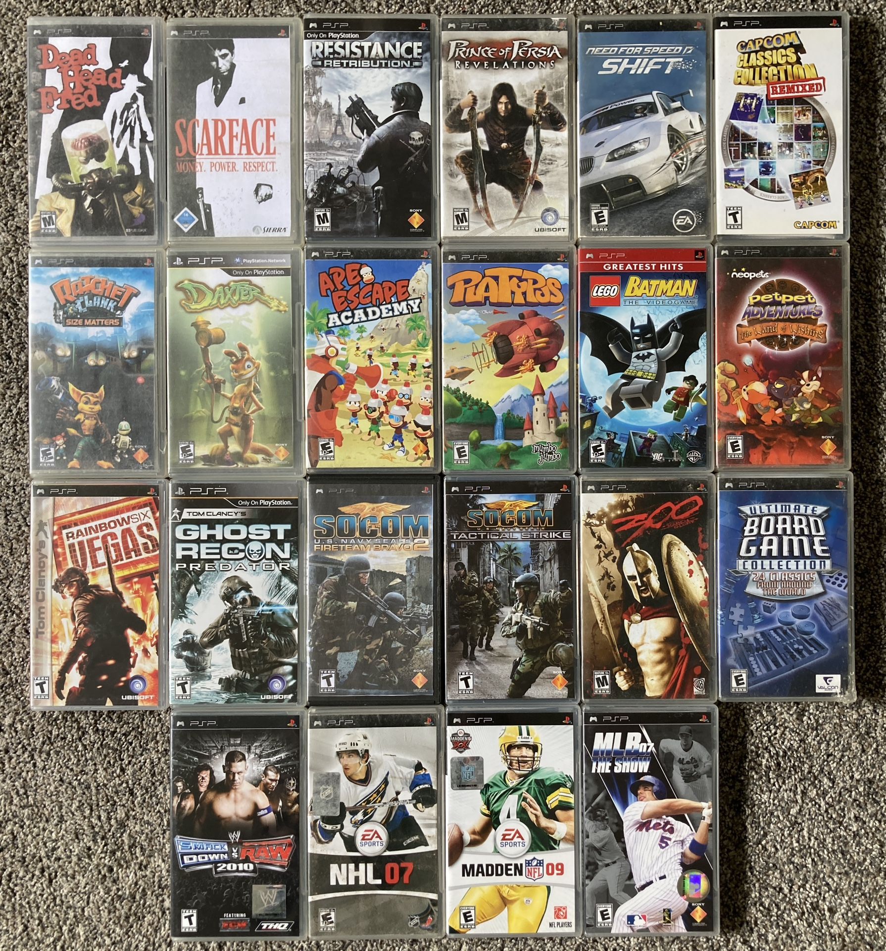 PlayStation PSP Games