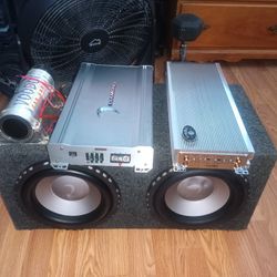 2 Amps And A Punch The Speaker Box