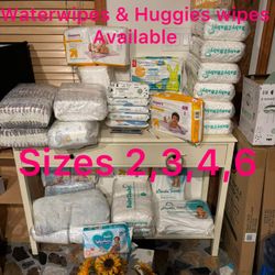 Waterwipes & Huggies natural Care Wipes 4 $@le!