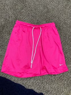 Pink Nike shorts