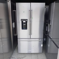 Kitchen Aid Counter Depth French Door Fridge 