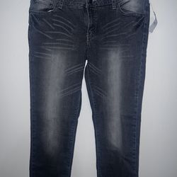 Grey Jeans-Size 13/14 Short