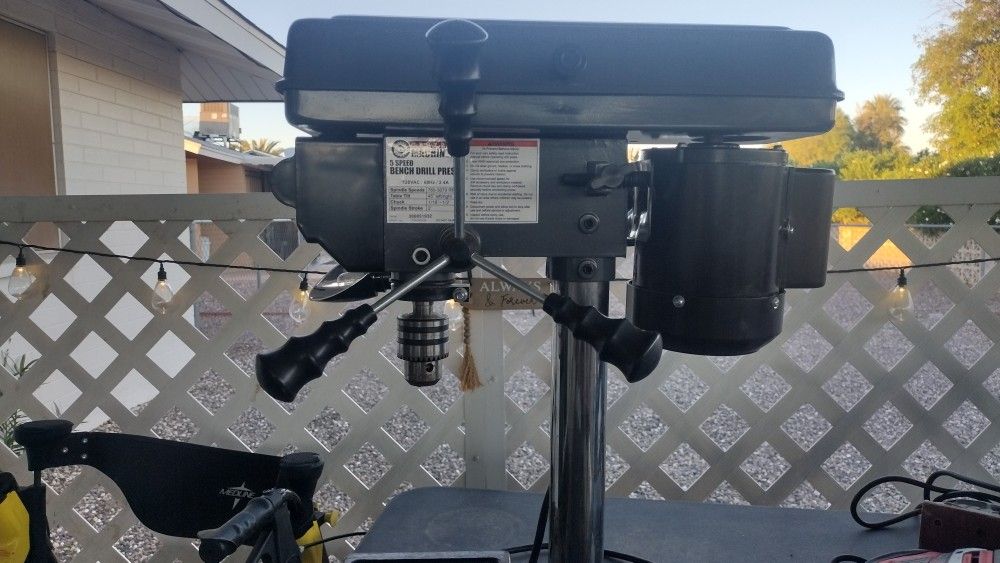 Bench Drill Press 5 Speed