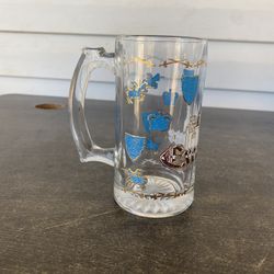 Vintage Excalibur Hotel / Casino Las Vegas Glass Beer Mug 10oz