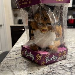 VINTAGE 1998 FURBY MODEL 70-800 TIGER STRIPE/BROWN EYES NEW SEALED