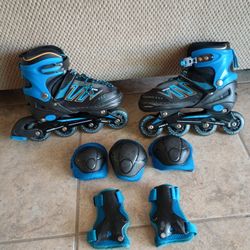 Roller Skates and protection layers.