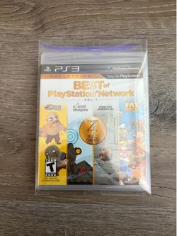 Sealed Best Of PlayStation Network PS3