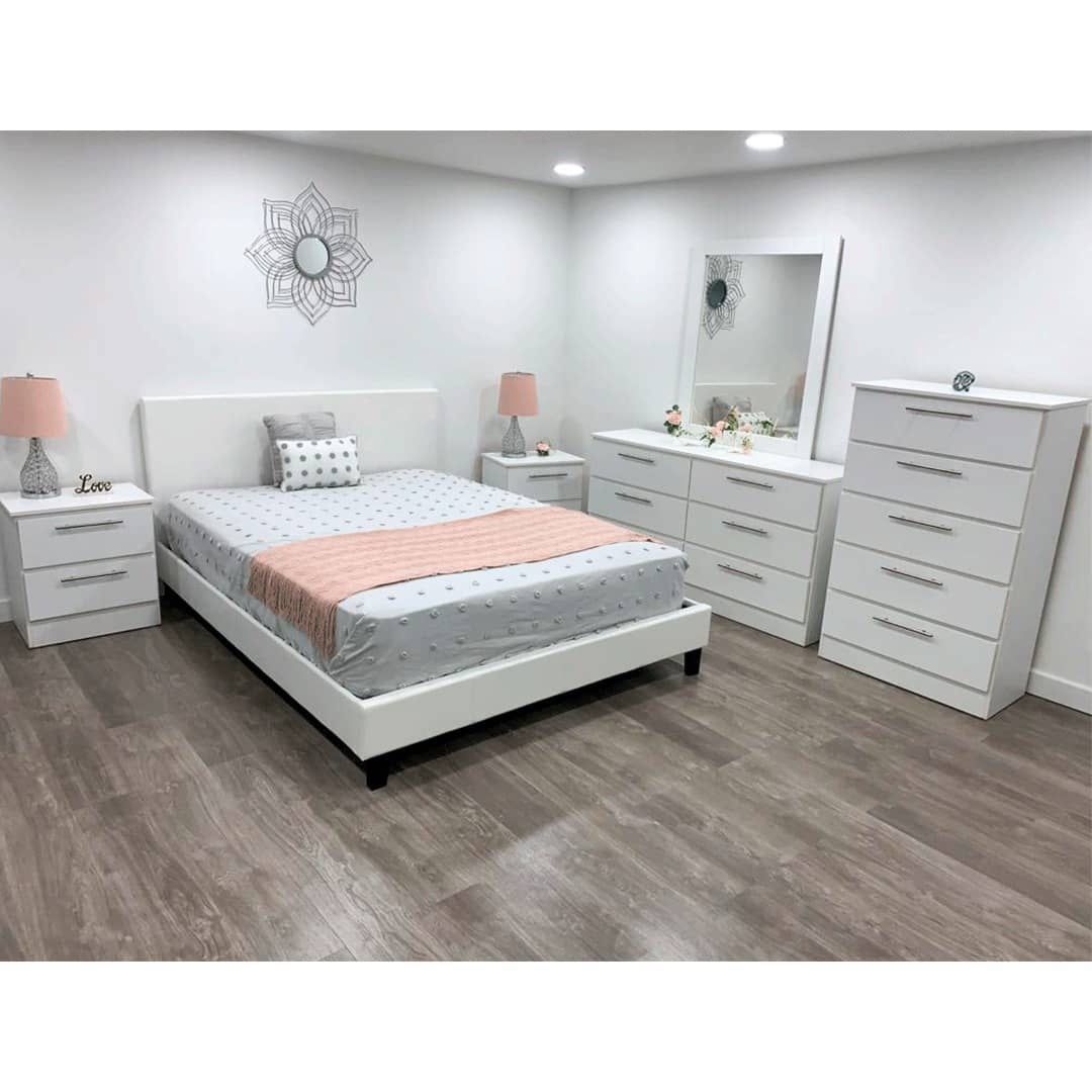 bedroom set in different sizes 💯 All available in black and white 🧿Brand new, Fast delivery  