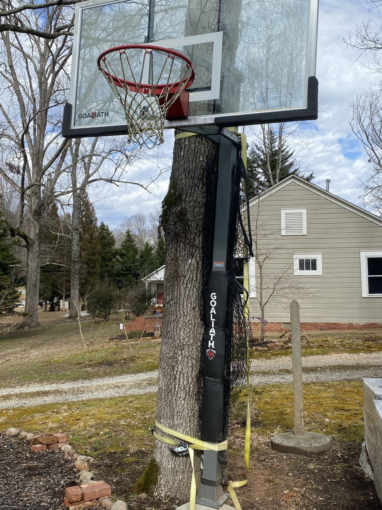 Goliath B2250 60 Inch Basketball Goal In Ground