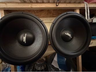 JVF 15” pair subwoofers.