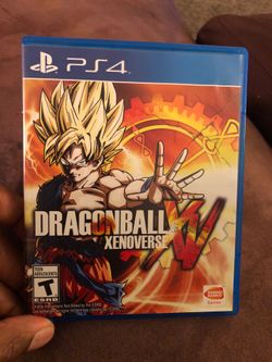 Dragon ball Xenoverse (PS4 game) like new