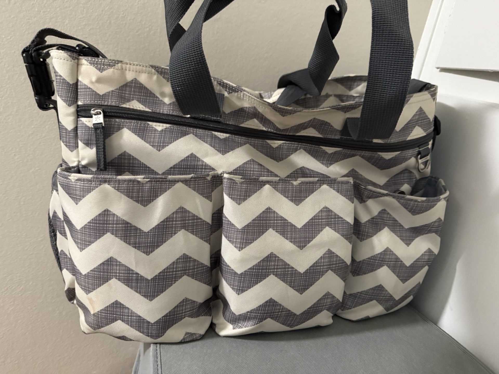 Skip Hop Duo Double Signature Diaper Bag