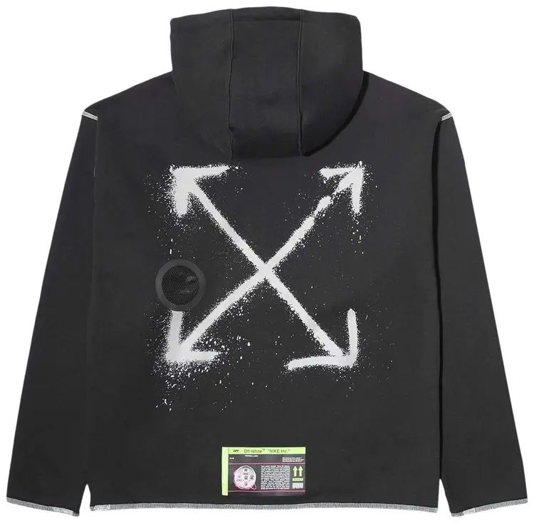 Nike x Off-White Hoodie Black Sz. S