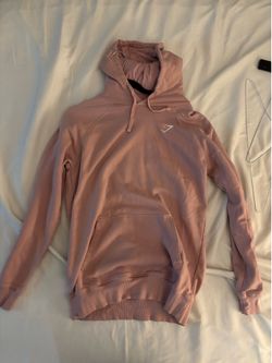 Pink gym shark hoodie