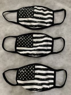 American flag face mask