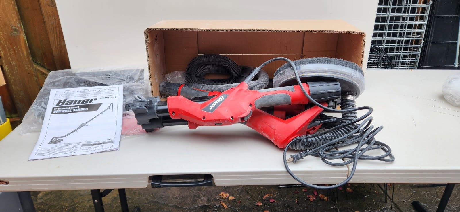 Variable Speed 9" Drywall Sander (Corded)