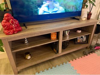 Gray tv stand
