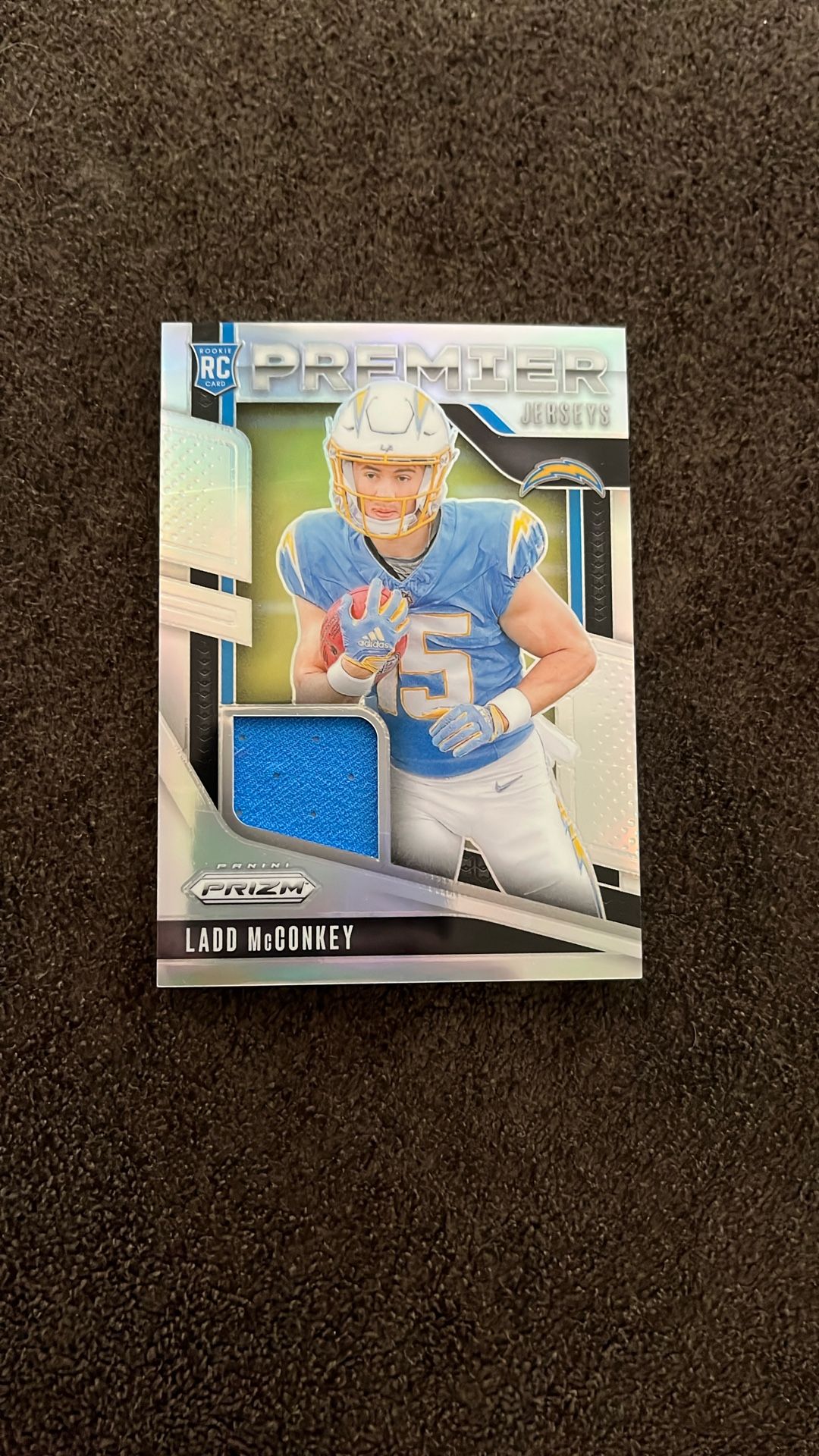 Ladd McConkey Rookie Card Patch