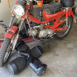 Honda Trail 90 Step Through 