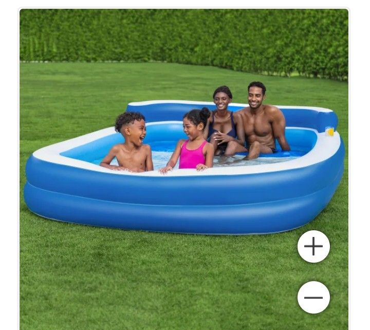 H2OGO! Inflatable Family Lounge Pool