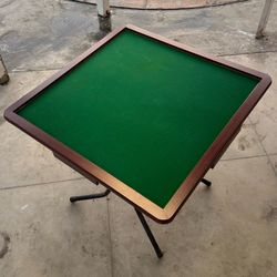 33.5” Foldable Game / Mahjong Table with 4 Drawers