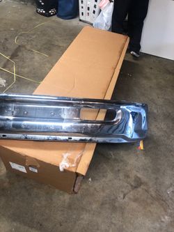 RAM dodge bumper damaged