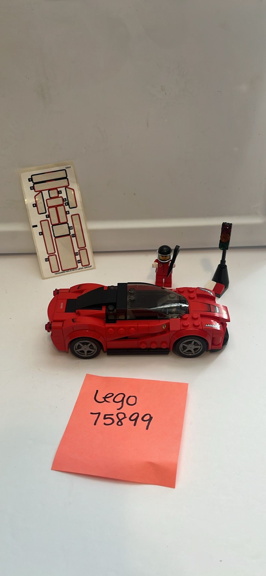 Lego Speed Champion LaFerrari Complete 75899